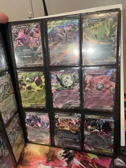 Pokemon Card Binder Collection Lot Charizard ex, Mewtwo ex, V And Ex + More - Image 2