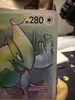 Pokemon Lugia v Star Rainbow Secret Rare Holo Card Silver Tempest 202/195 NM/M - Image 3