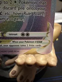 Pokemon Lugia v Star Rainbow Secret Rare Holo Card Silver Tempest 202/195 NM/M - Image 4