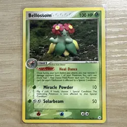 Pokemon TCG Bellossom EX Hidden Legends Card 16/101 Regular Rare LP - Image 1