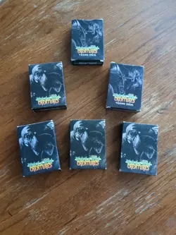 Weird N Wild Creatures Trading Cards Lot - 6 Packs Of Cards - Image 1