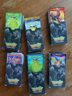 Weird N Wild Creatures Trading Cards Lot - 6 Packs Of Cards - Image 3