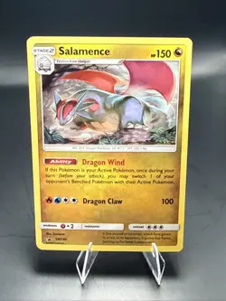 Pokemon Black Star Promo Salamence SM140 Holo Rare 2018 - Image 2