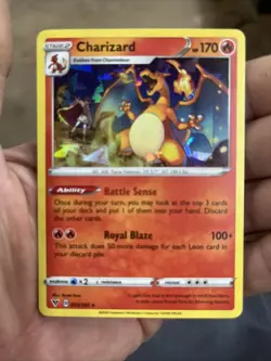 Charizard 025/185 Cracked Ice Holo Pokemon 2020 Vivid Voltage Deck Exclusive NM - Image 1