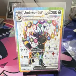 Pokemon Umbreon ex SVP176 Scarlet & Violet Promo Full Art Holo EX - Image 1