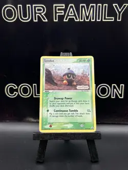 Pokemon Seedot 61/92 EX Legend Maker Stamped Reverse Holo Common HP - Image 1