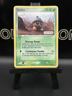 Pokemon Seedot 61/92 EX Legend Maker Stamped Reverse Holo Common HP - Image 2