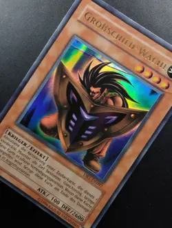 YUGIOH 2004 | BIG SHIELD GARDNA | DB1-DE097 | GERMAN | ULTRA RARE | GD (DAMAGED) - Image 4