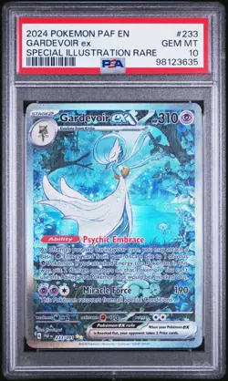 PSA 10 GARDEVOIR ex 233/091 | Paldean Fates Full Art Graded Pokemon Card - Image 1