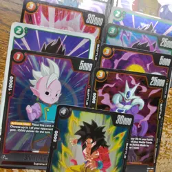 Dragon Ball Super Card Game TCG 100 card lot. 13 of them holo FB04 NEAR MINT - Image 2