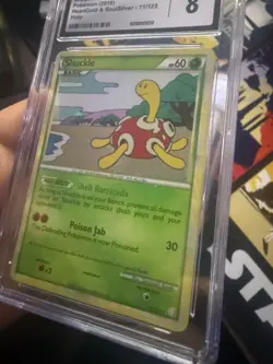 Pokemon TCG Shuckle HeartGold SoulSilver Holo Rare Card 11/123 - Image 4