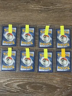 LP/NM COMPLETE Pokemon HOLO Card GYM BADGE Kanto XY BLACK STAR PROMO League Set - Image 2