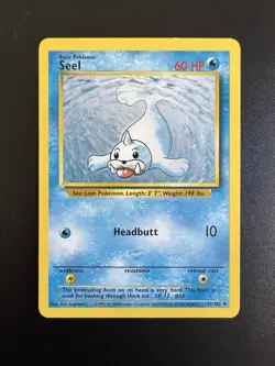 Pokemon TCG Seel Base Set 41/102 LP-EXC BUY 2 CARDS GET 1 FREE!! - Image 1