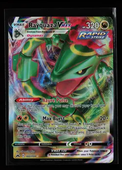 Rayquaza VMAX 102/159 Ultra Rare Holo Crown Zenith Pokemon Card - Image 1