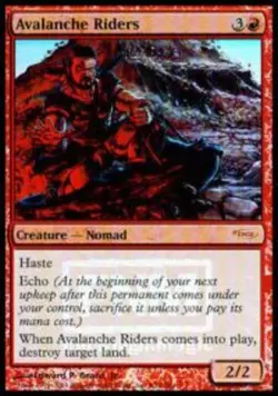 Avalanche Riders - Foil FNM 2004 x1 - FNM Promos - Light Play, English - FNM Pro - Image 1