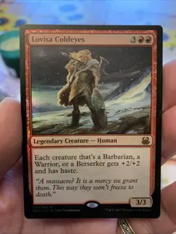 FOIL Lovisa Coldeyes ~ Duel Decks [ NearMint ] [ Magic MTG ] - Image 1