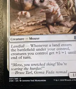 Canyon Jerboa 007/280 Uncommon Zendikar Rising Magic: The Gathering - Image 4