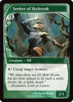 1x NM FUTURE SIGHT FRAME Seeker of Skybreak MTG Mystery Booster 2 MB2 SV - Image 1