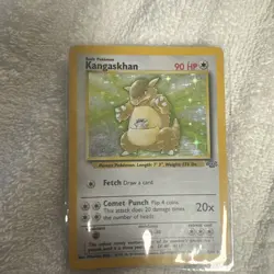 Pokemon TCG Kangaskhan Jungle 5/64 Holo Unlimited Holo Rare - Image 2