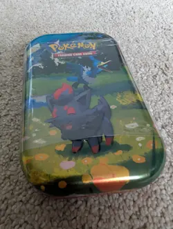 Pokemon Mega Evolution Ascended Heroes Mini Tin (Zorua + Cramorant) New Seal - Image 3