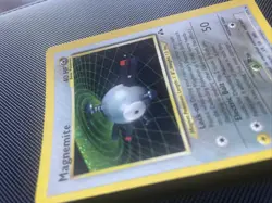 Pokemon TCG Magnemite Neo Discovery 7/75 Holo Unlimited Rare Vintage WOTC LP - Image 4
