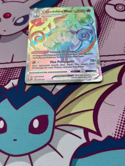 Pokemon TCG - Chandelure VMAX 265/264 - Fusion Strike - Rainbow Secret Rare - NM - Image 5