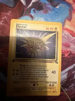 Pokemon Elector 30/62 Base Set 80 HP 1999 French 1st Edition - Image 3
