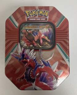 Pokemon TCG Koraidon EX Paldea Legends Tin Brand New Factory Sealed - Image 2