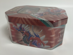 Pokemon TCG Koraidon EX Paldea Legends Tin Brand New Factory Sealed - Image 4