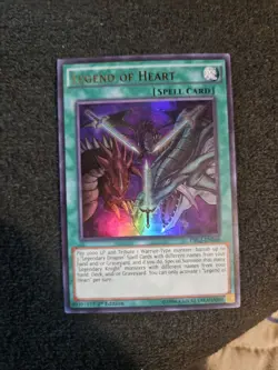 Yugioh Legend Of Heart DRL3-EN046 Ultra Rare LP - Image 1