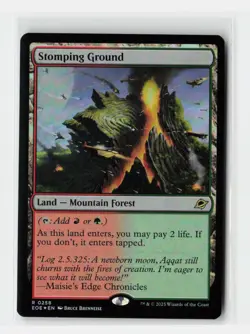 Stomping Ground Edge of Eternities FOIL Magic The Gathering MTG Card - Image 1