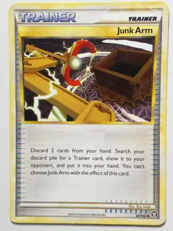 Junk Arm 87/102 DMG - Triumphant Pokemon Card $2 Combined Shipping - Image 1