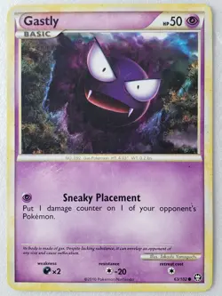 Gastly 63/102 PL - Triumphant Pokemon Card $2 Combined Shipping - Image 1