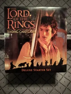 Lord of the Rings Trading Card Game Deluxe Starter Set Sealed - Image 1