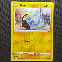 Shinx - 049/172 - Reverse Holo - Brilliant Stars - Pokemon Card - MP - Image 1