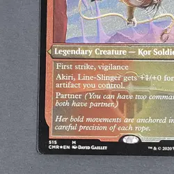 MTG Card - 1x Akiri, Line-Slinger - Commander Legends - NM - Etched Foil Magic - Image 3