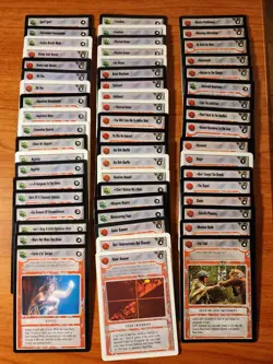 900 Star Wars CCG cards ALL cards shown 420+ & Dark 480+ Light no repeats #2 - Image 1