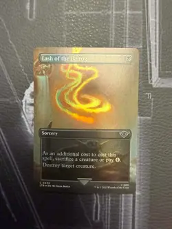 Lash of the Balrog Lord of the Rings Borderless Foil Common - Image 1