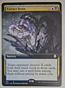 Extract Brain (Extended Art) Commander: Adventures in the Forgotten Realms... - Image 1