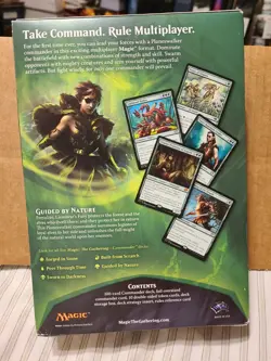 MTG Magic Guided by Nature Commander 2014 Factory Sealed Elf Deck SEEPICS - Image 2