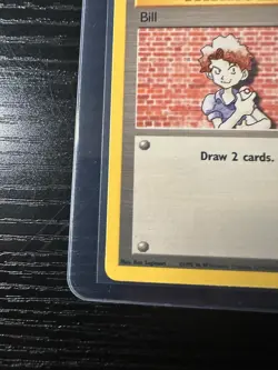 Bill 91/102 Base Set Unlimited WOTC Vintage Pokemon - Image 2