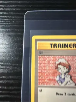 Bill 91/102 Base Set Unlimited WOTC Vintage Pokemon - Image 3