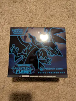 Phantasmal Flames Pokemon Center Exclusive Elite Trainer Box ETB Sealed - Image 1