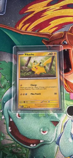 Pokemon Together Stamped Pikachu 025/165 Eevee 133/165 PC Promos - Image 1