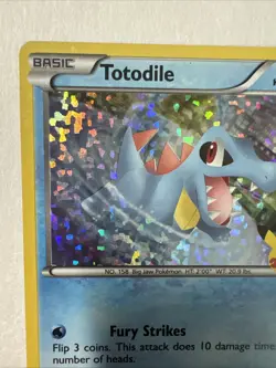Totodile 18/25 Holo Pokemon 2021 McDonald's Promo - Image 2