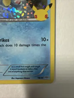Totodile 18/25 Holo Pokemon 2021 McDonald's Promo - Image 4