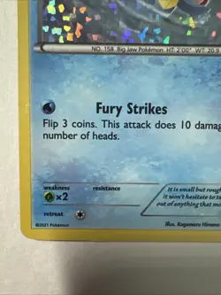 Totodile 18/25 Holo Pokemon 2021 McDonald's Promo - Image 5