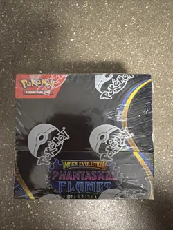 POKEMON BOOSTER BOX PHANTASMAL FLAMES NEW SEALED 36 PACKS W/CASE ! - Image 1