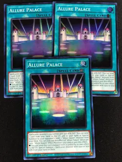 YUGIOH ALLURE OF PALACE MZTM-EN059 1ST SUPER X3 (NM) - Image 1