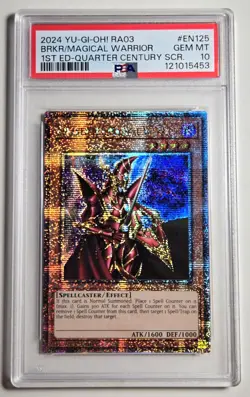 2024 YU-GI-OH! Breaker The Magical Warrior RA03-EN125 QCR PSA 10 - Image 1